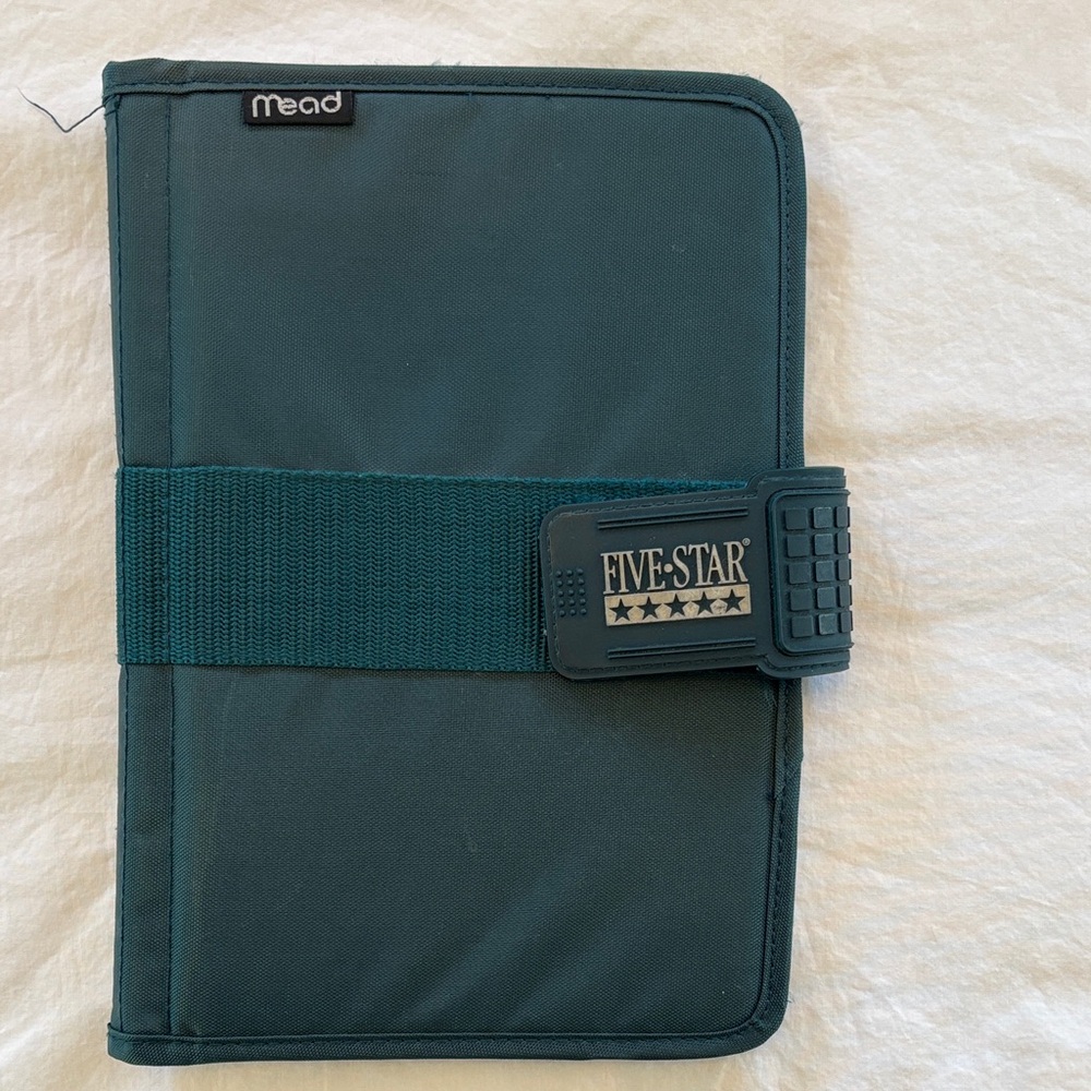 Mead Teal Tablet Cover 9.5/6 Notebook Binder
